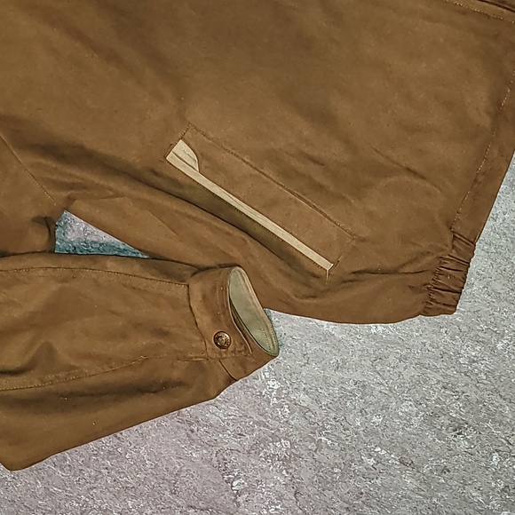 Robert Comstock Expedition. Faux-Suede bomber jacket. Like-new. Men's XL - Picture 5 of 15